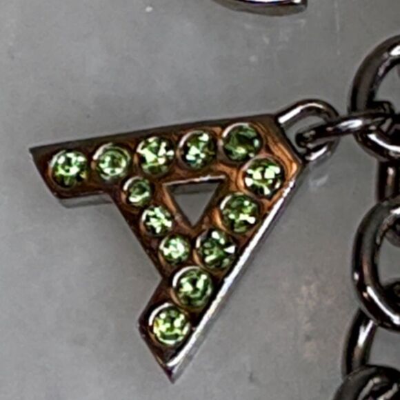 Coach Bag Charm Keychain Logo Multicolored Rhinestone - HOT item!! - Picture 6 of 9